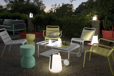 Lampe d’extérieur en bambou BALAD de 38 cm de la marque française FERMOB®. Acheter Fermob en ligne. Rincón del Mueble