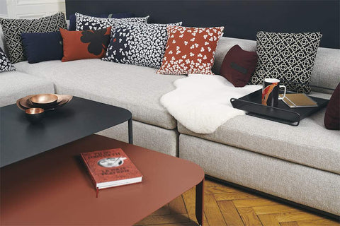 Coussin d’extérieur TRÈFLE de 44 x 44 cm de la marque Fermob. Acheter Fermob en ligne. Rincón del Mueble